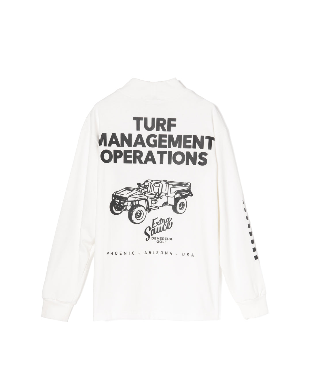 VALLEY コットンモック ロングスリーブ 075754004-WHITE