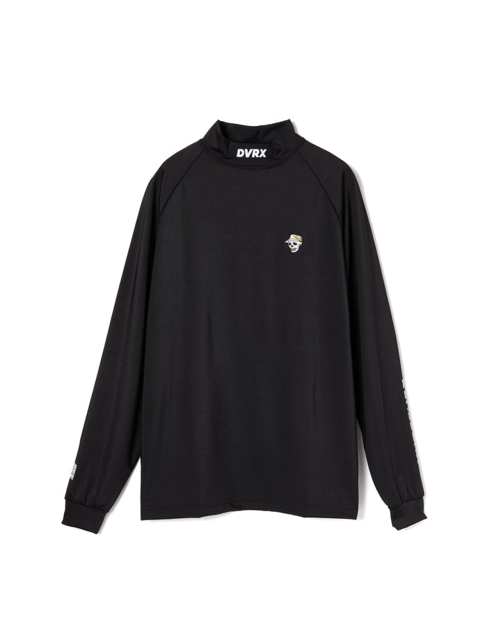 エッセンシャル インナーモック ロングスリーブ 075754005-BLACK