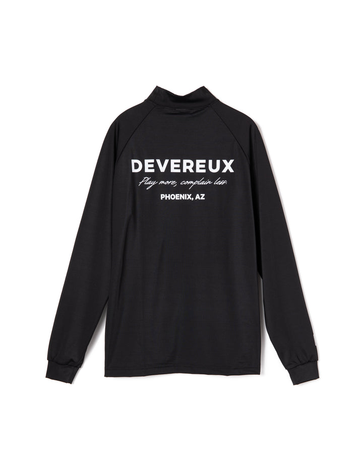 エッセンシャル インナーモック ロングスリーブ 075754005-BLACK