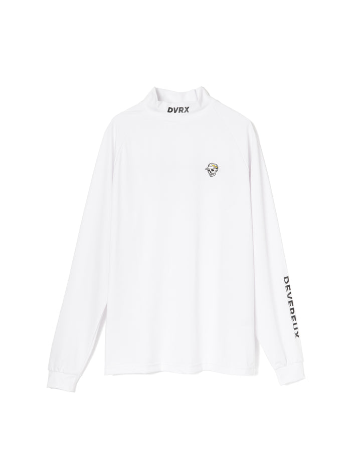 エッセンシャル インナーモック ロングスリーブ 075754005-WHITE