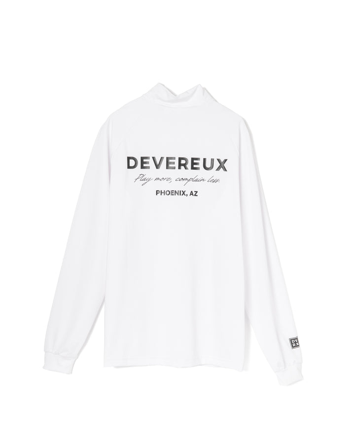 エッセンシャル インナーモック ロングスリーブ 075754005-WHITE