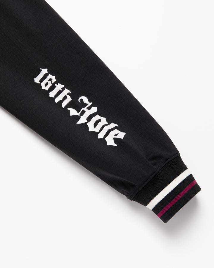 16Runclub ストライプリブモック 075754007-BLACK