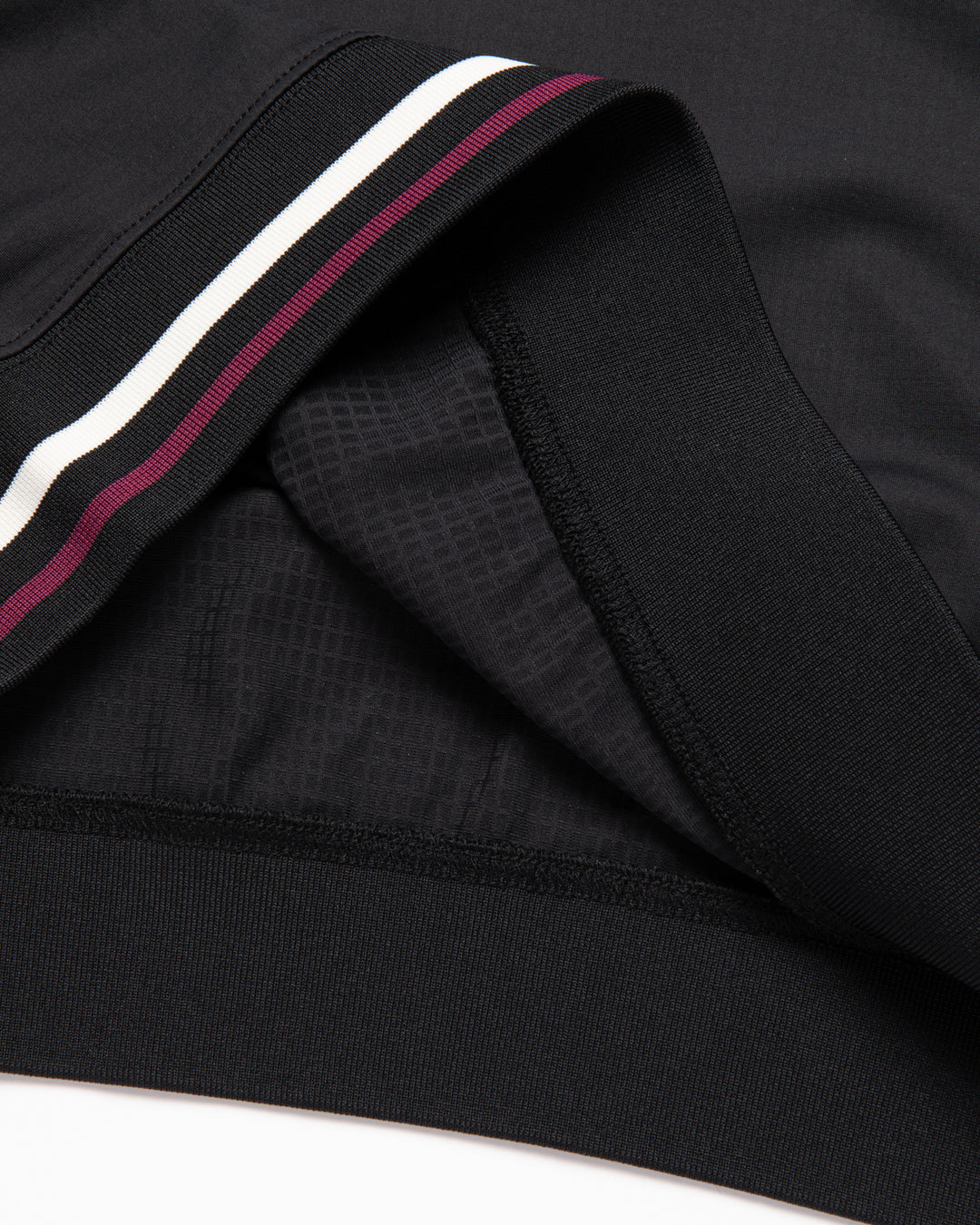 16Runclub ストライプリブモック 075754007-BLACK