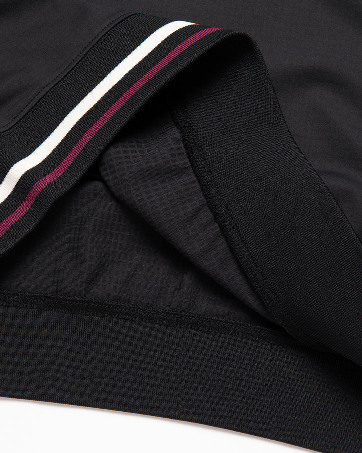 16Runclub ストライプリブモック 075754007-BLACK