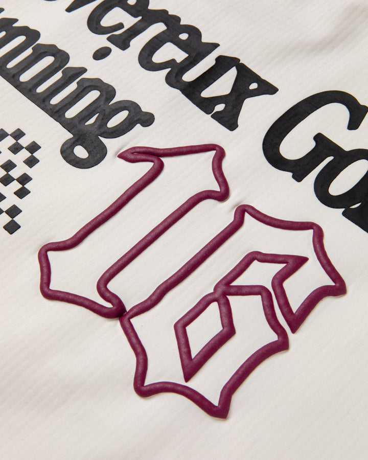 16Runclub ストライプリブモック 075754007-WHITE