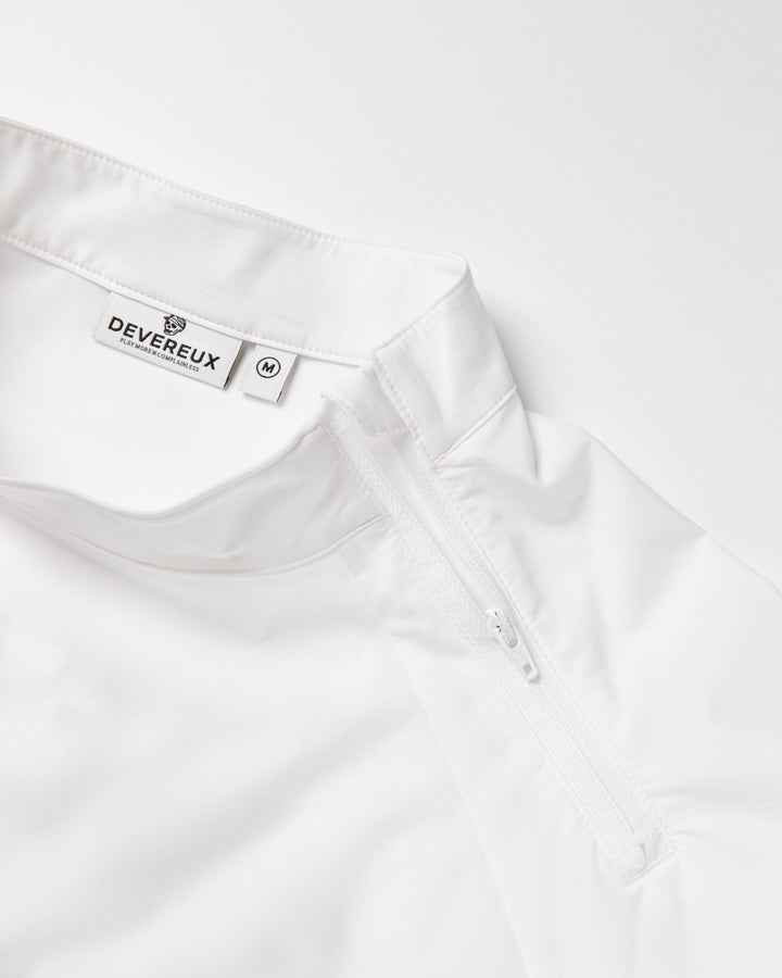 フリーモーション 半袖 プルオーバー 075754001-WHITE