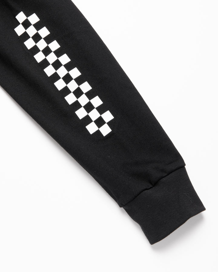 VALLEY コットンモック ロングスリーブ 075754004-BLACK