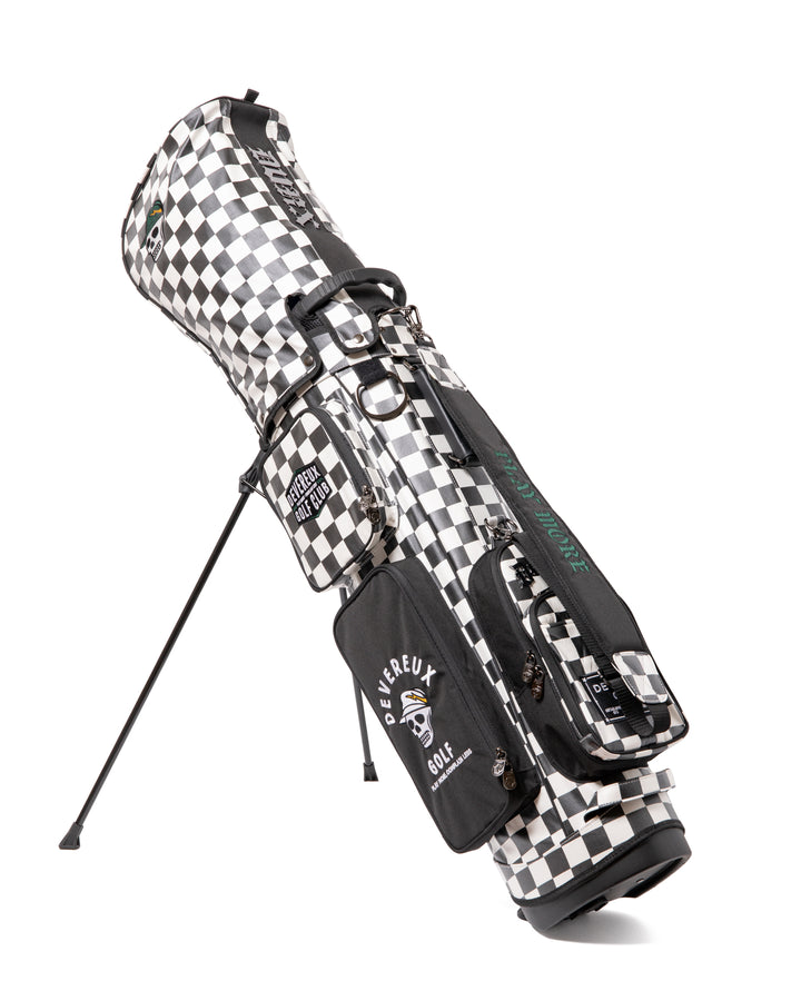 ALL CHECKER Caddie bag 075754830-WHITE