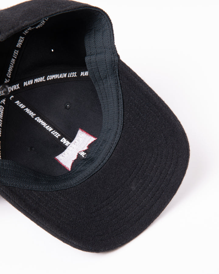 Vally フラノハット 075754804-BLACK