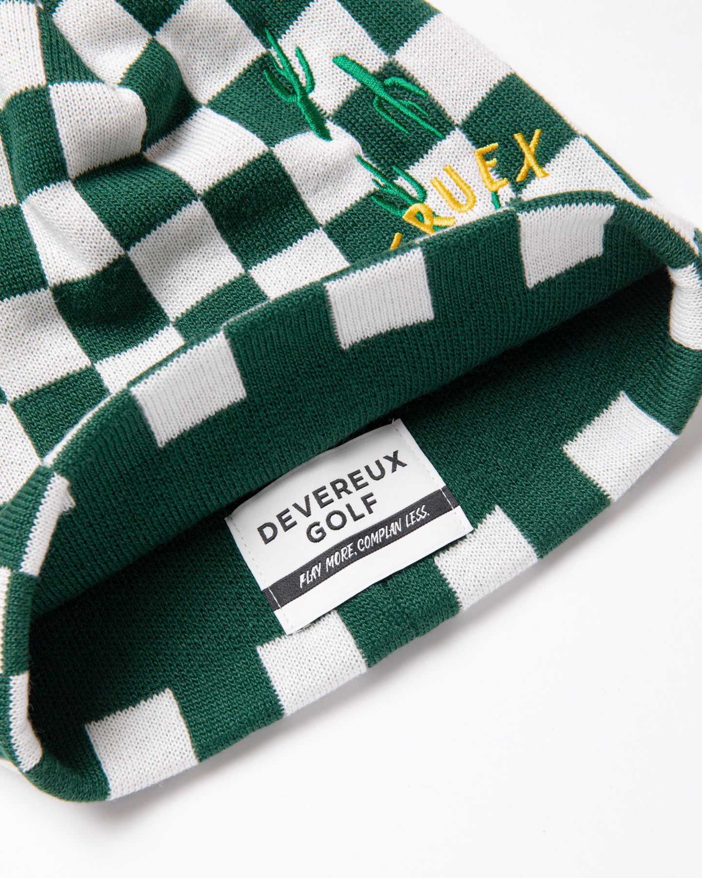 チェッカーフラッグカクタスビーニー 075754806-GREEN