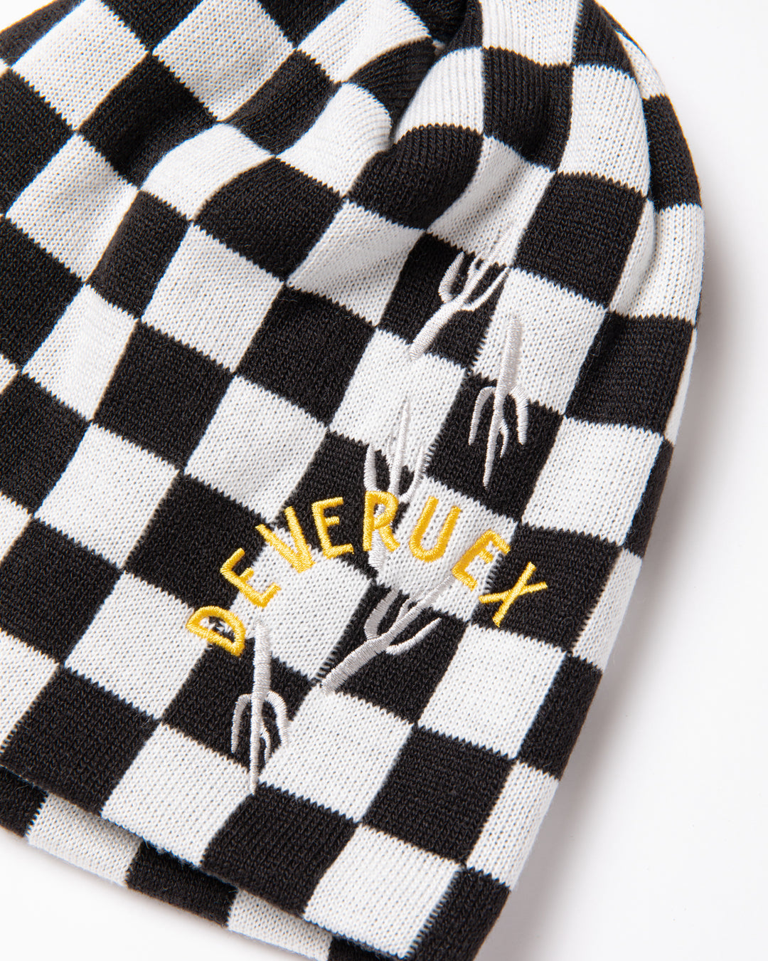 チェッカーフラッグカクタスビーニー 075754806-BLACK