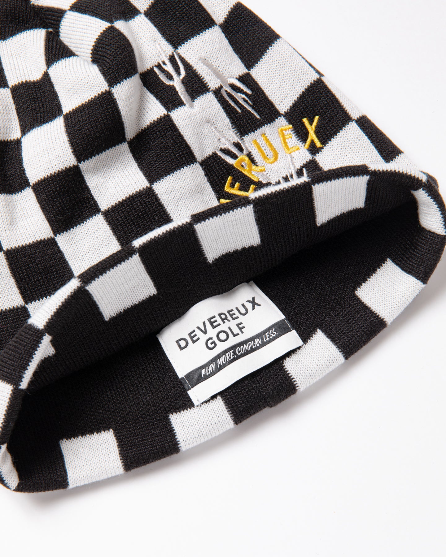 チェッカーフラッグカクタスビーニー 075754806-BLACK