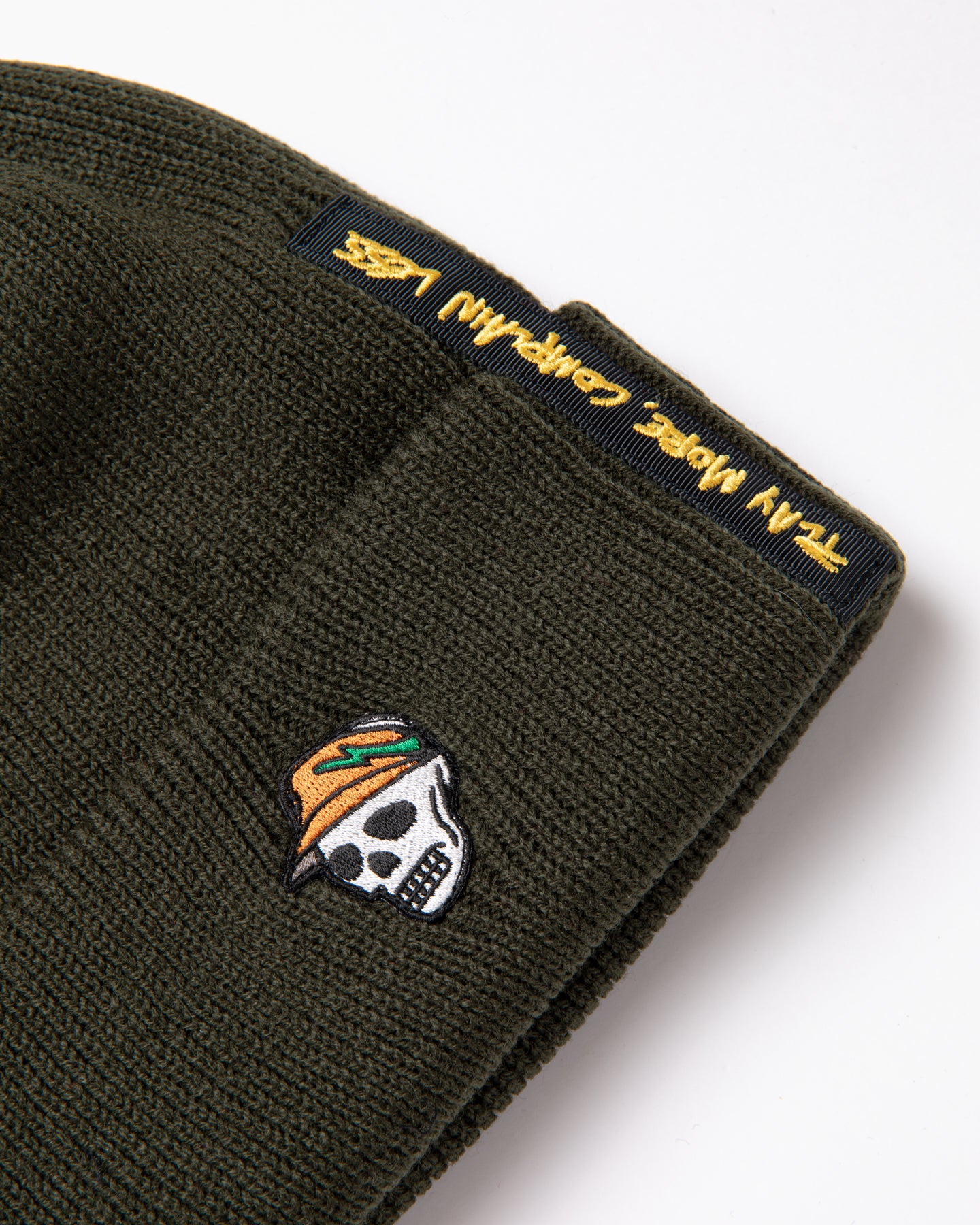 ボルトルーズニットビーニー 075754807-KHAKI