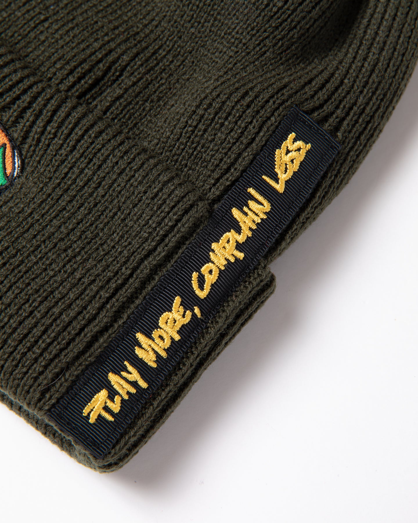 ボルトルーズニットビーニー 075754807-KHAKI