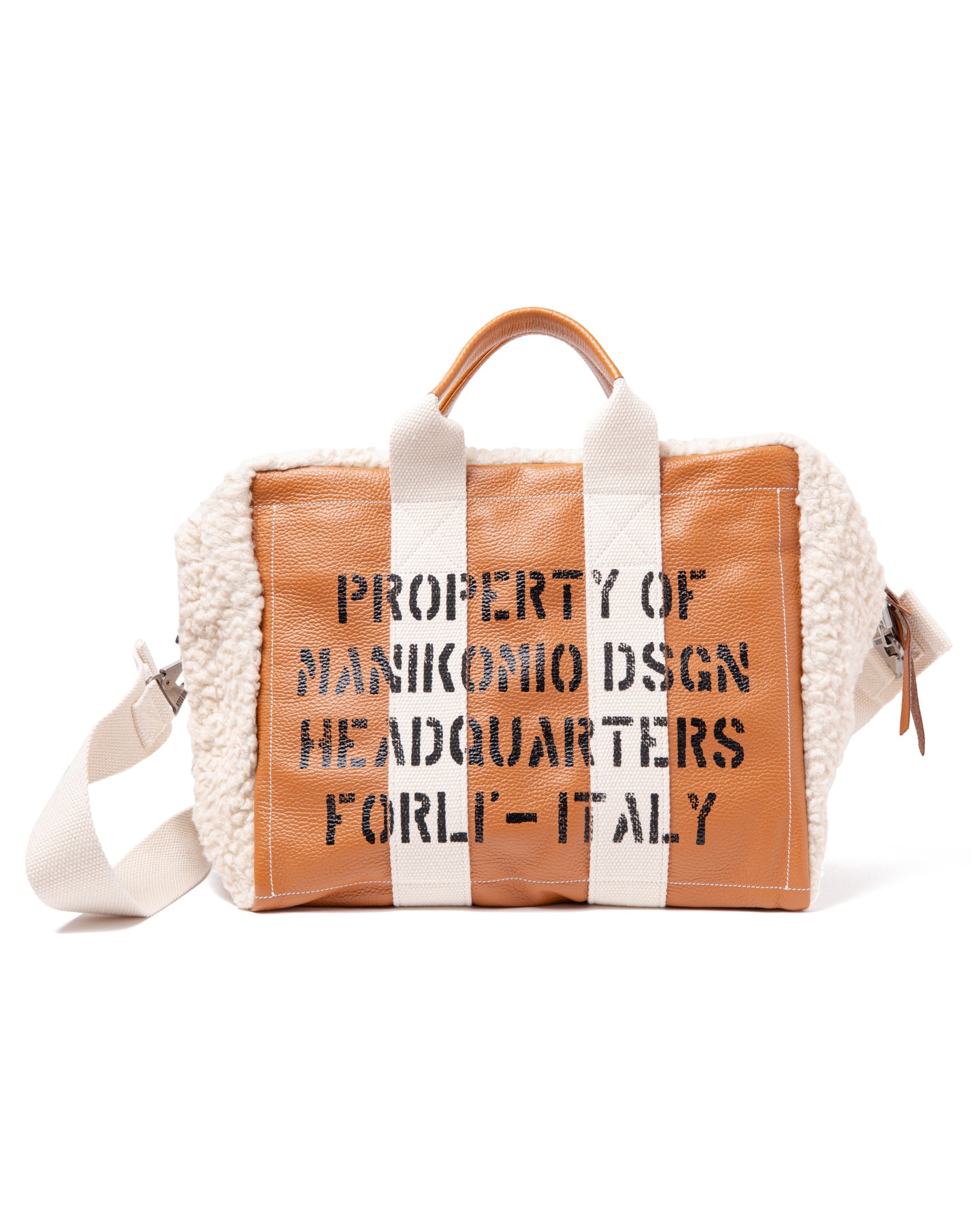 【DEVEREUX × MANIKOMIO】38 Mouton BAG 763474862-BEIGE