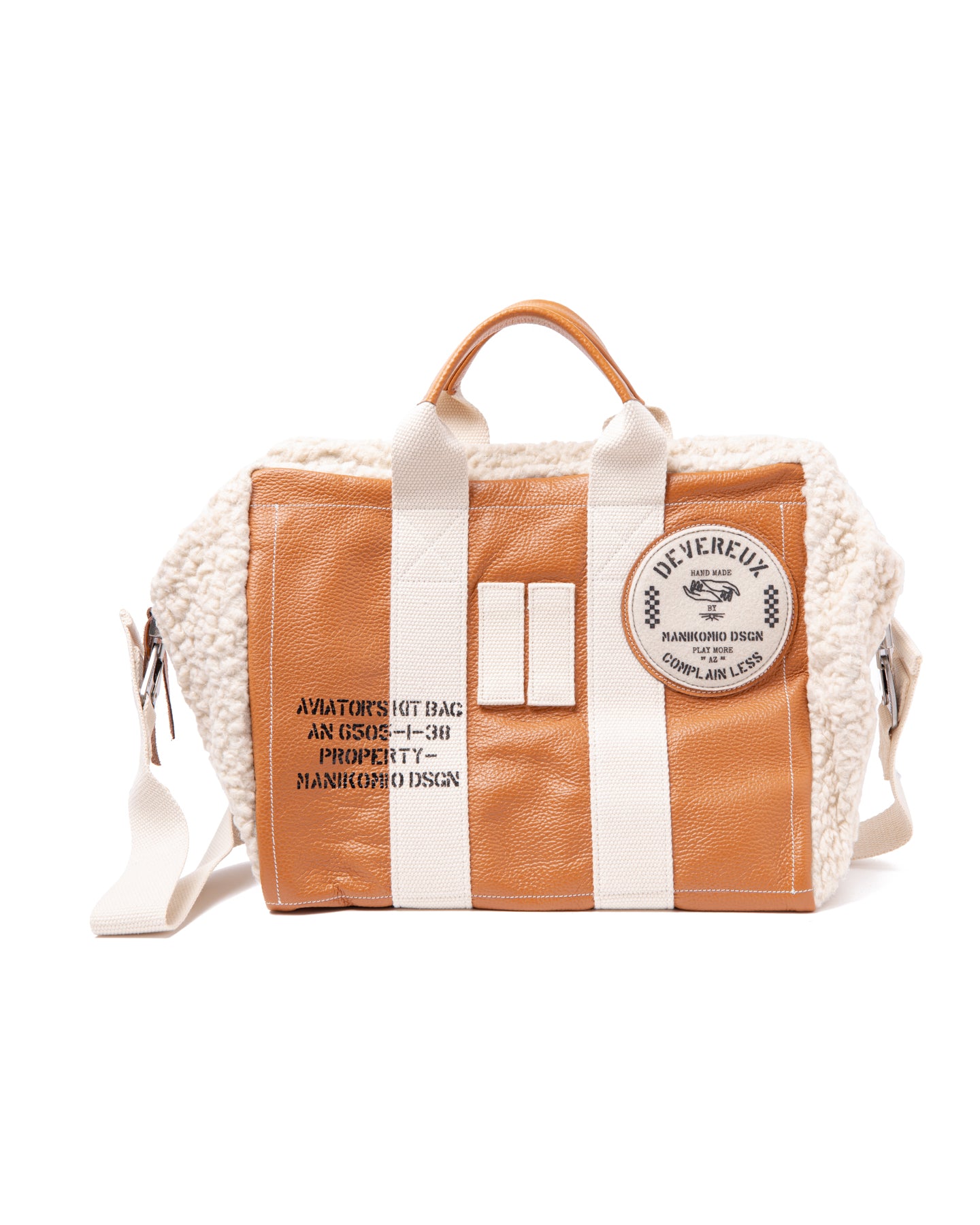 【DEVEREUX × MANIKOMIO】38 Mouton BAG 763474862-BEIGE