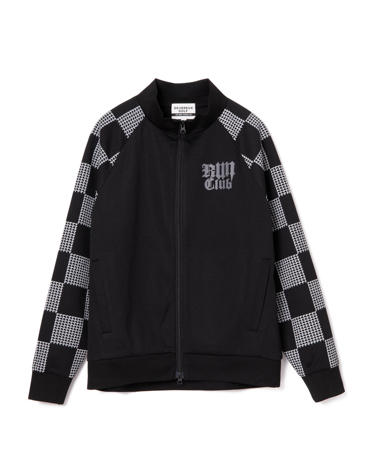 Back9Run club フルジップジャケット 075754102-BLACK