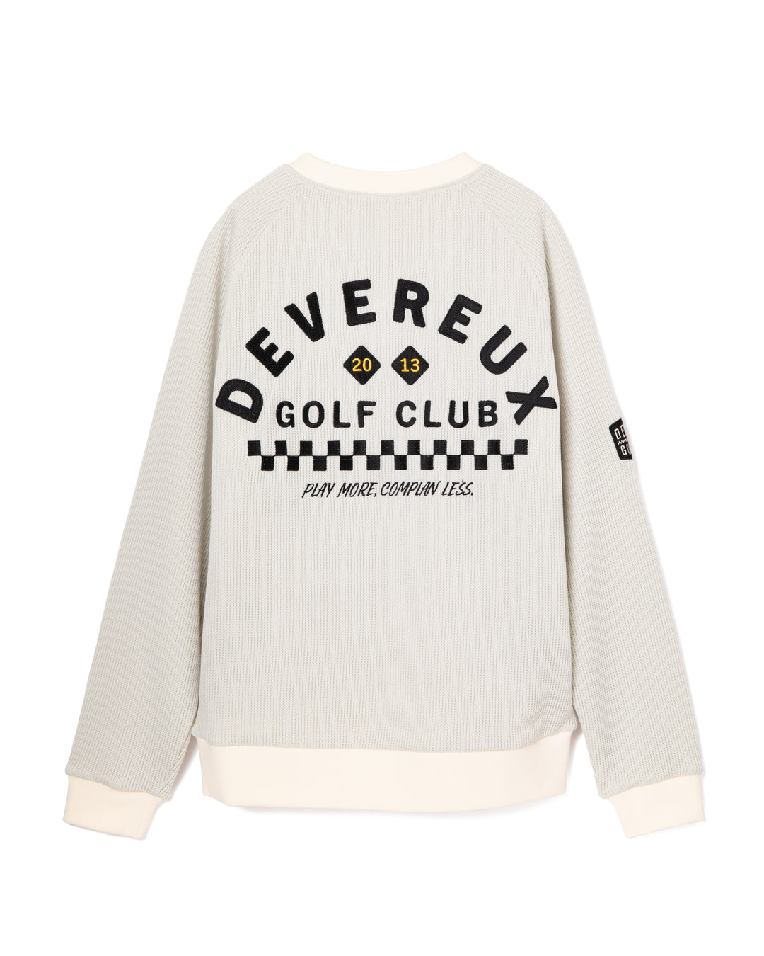 ショッカースカルクォーターゲージ 裏付きプルオーバー 075754015-WHITE