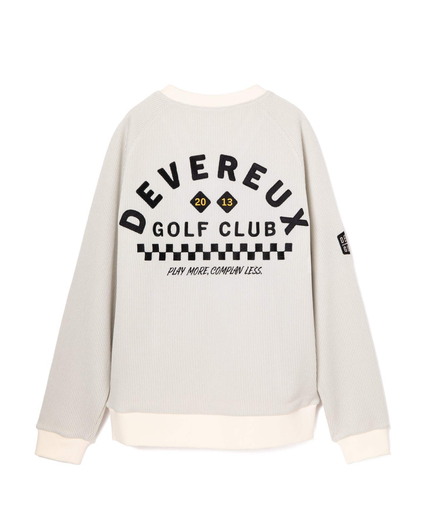 ショッカースカルクォーターゲージ 裏付きプルオーバー 075754015-WHITE