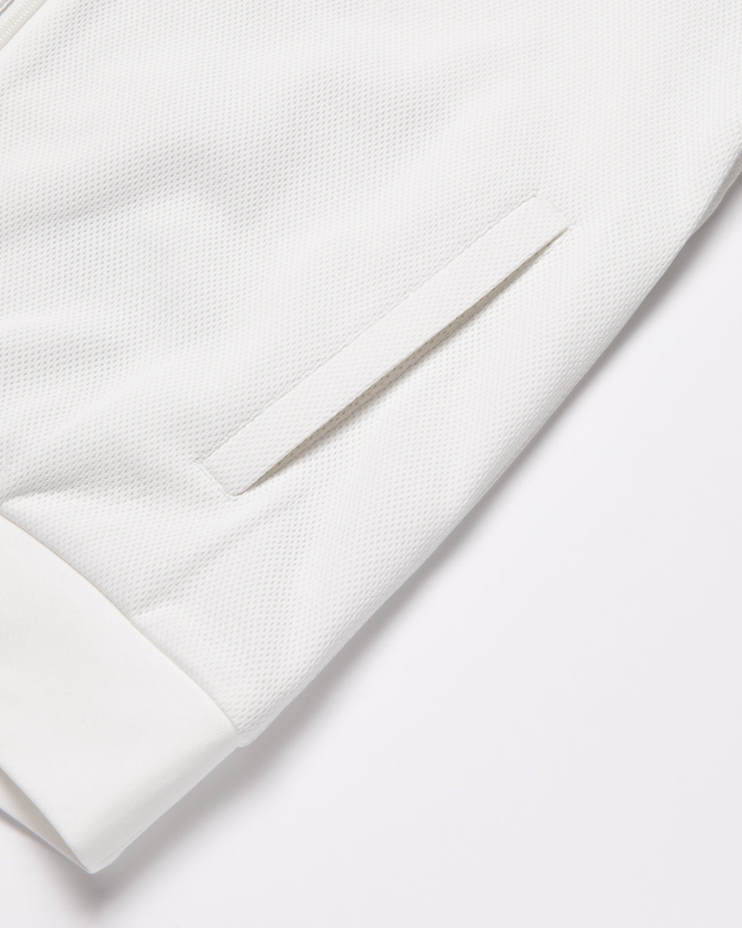 Back9Run club フルジップジャケット 075754102-WHITE