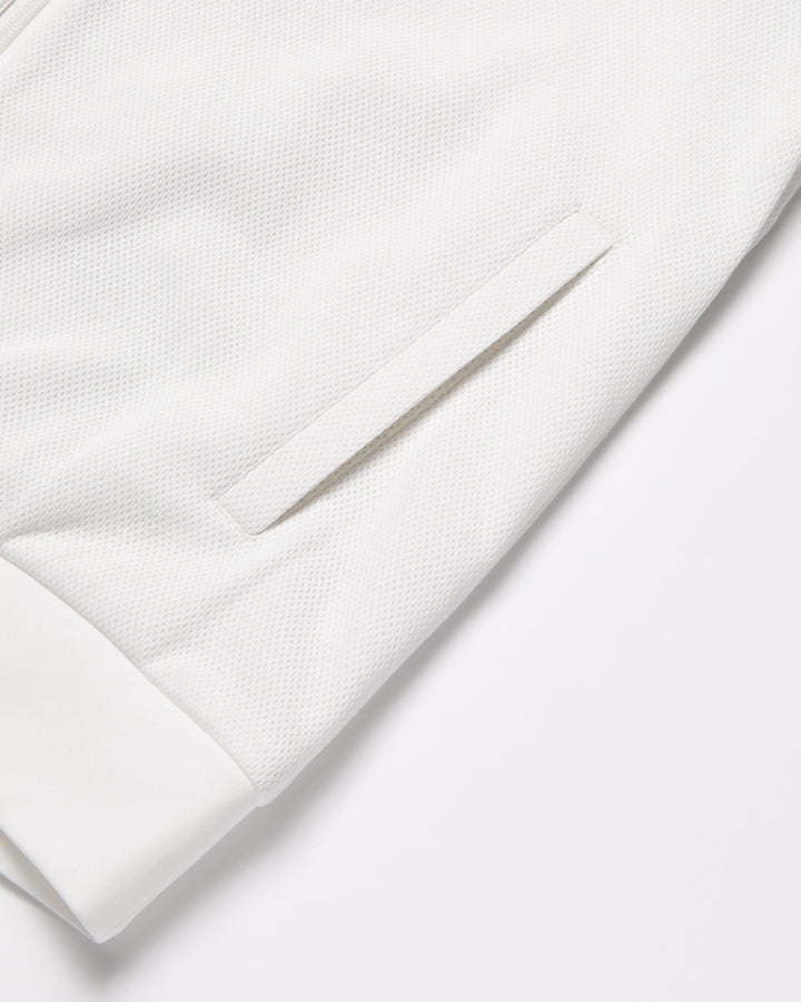 Back9Run club フルジップジャケット 075754102-WHITE