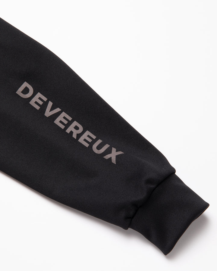 Stinger fitted リブモック ロングスリーブ 075754012-BLACK