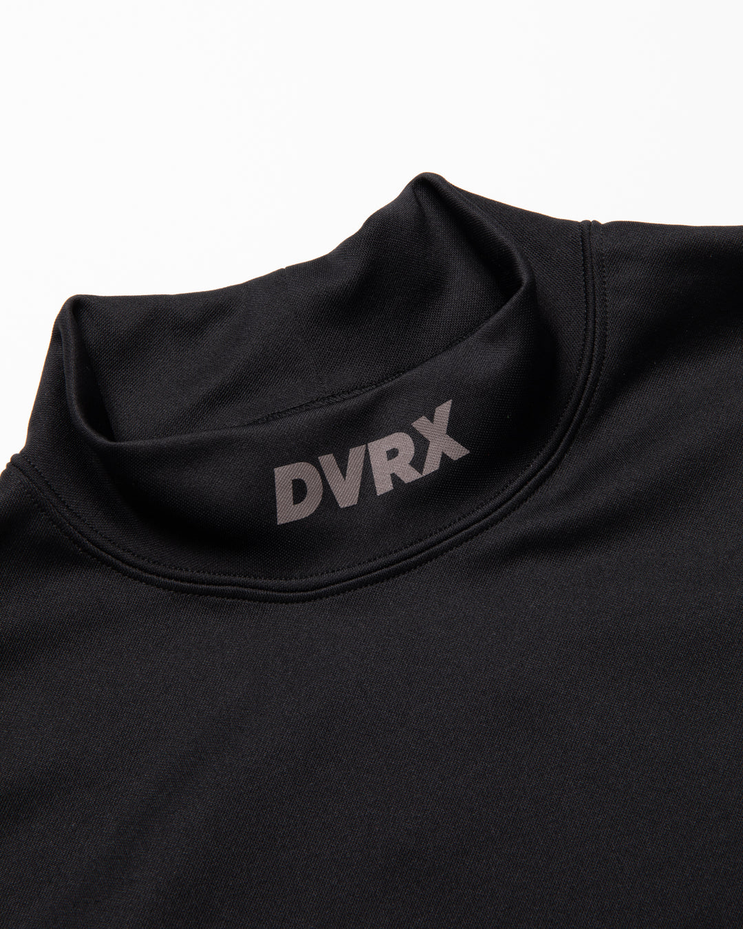 Stinger fitted リブモック ロングスリーブ 075754012-BLACK