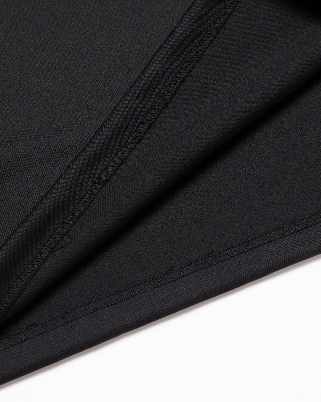 Stinger fitted リブモック ロングスリーブ 075754012-BLACK