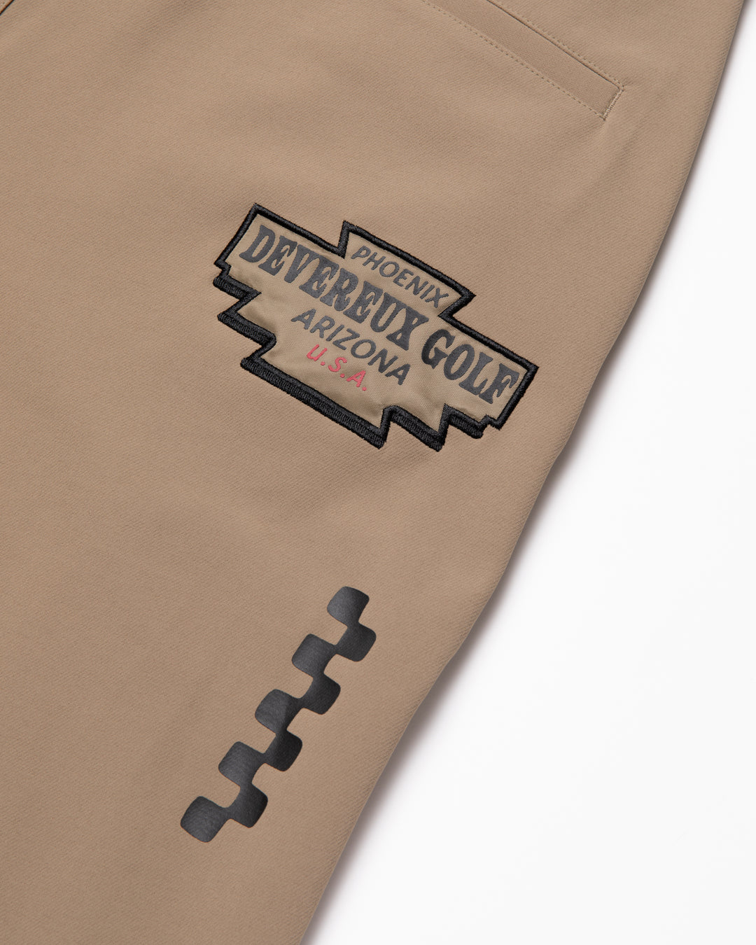 MEN マルチギアワイドパンツ 075754400-BROWN