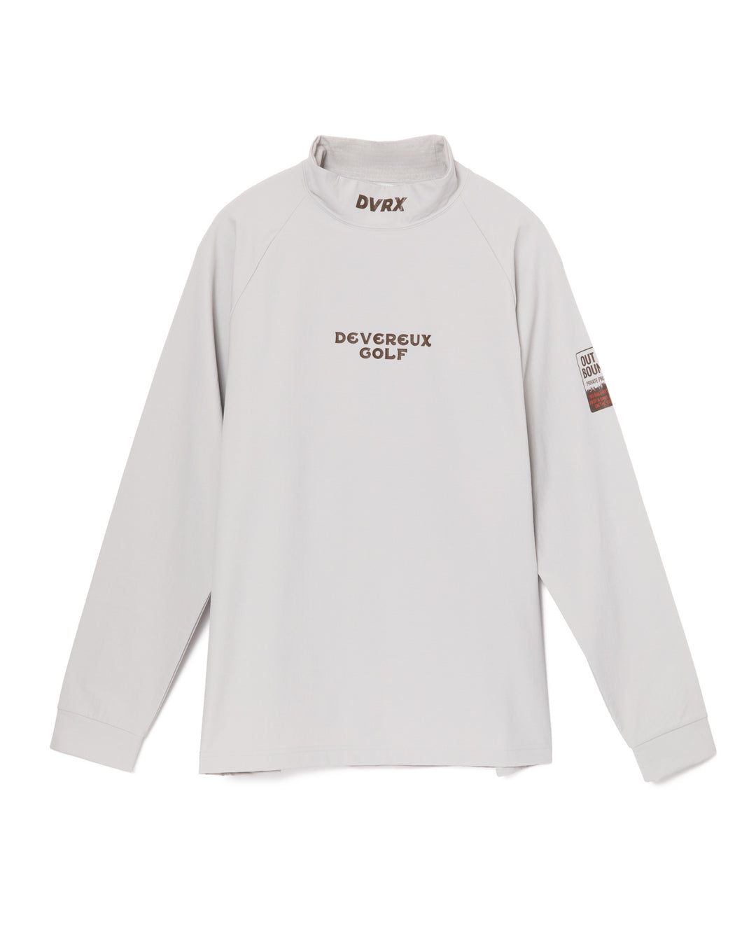 Out of bounds バックフリースモック ロングスリーブ 075754018-WHITE