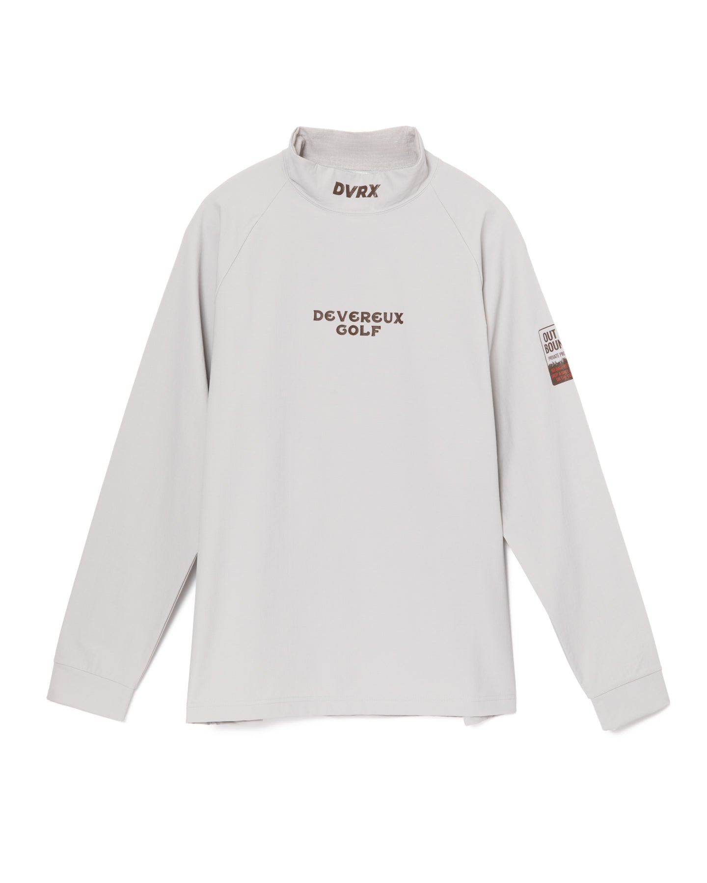 Out of bounds バックフリースモック ロングスリーブ 075754018-WHITE