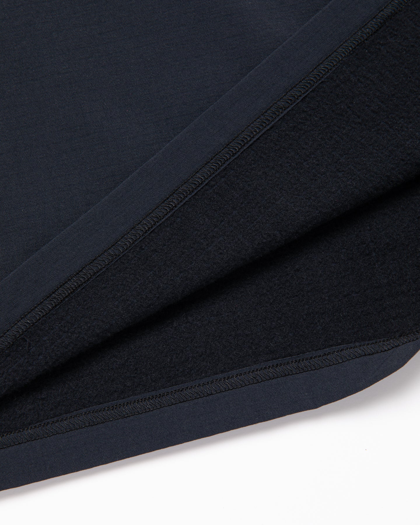 Out of bounds バックフリースモック ロングスリーブ 075754018-BLACK