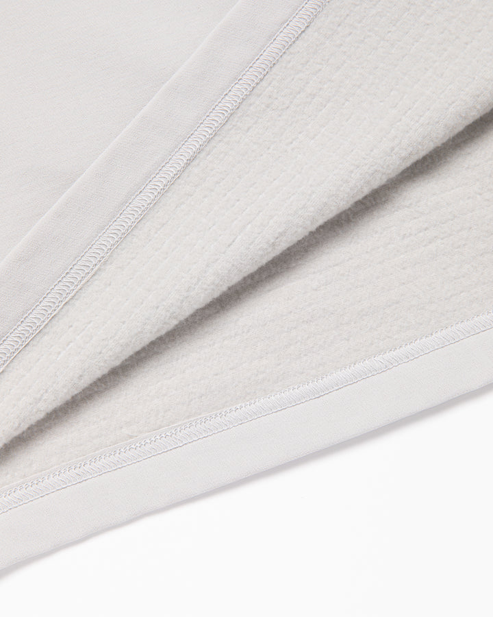 Out of bounds バックフリースモック ロングスリーブ 075754018-WHITE