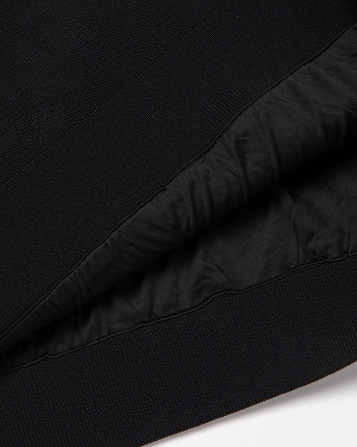 ハイリーアディクティブ 裏付きニット 075754704-BLACK