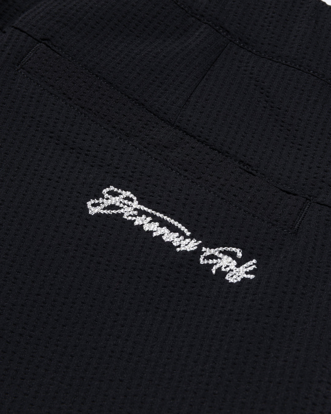 DVG Seersucker HALF PANTS 075762408-BLACK