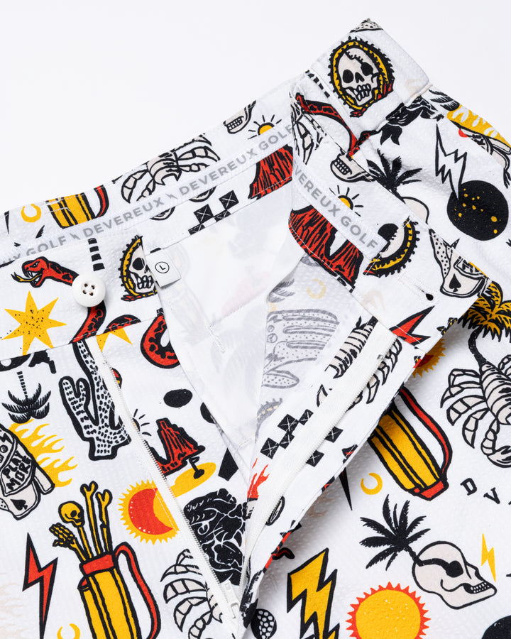DVG OUT OF BOUNDS PT HALF PANTS 075762409-WHITE