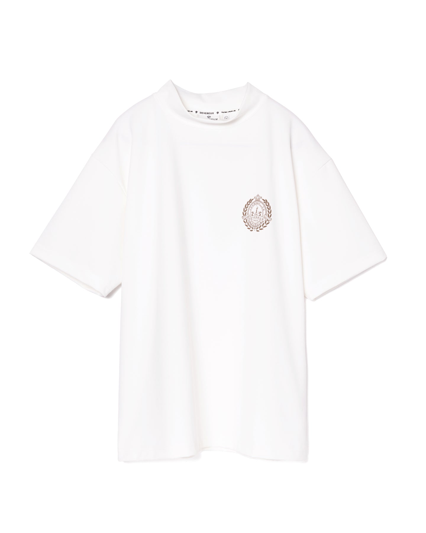 DVG Sol Defender MOCK NECK T 075762014-WHITE – DEVEREUX JAPAN