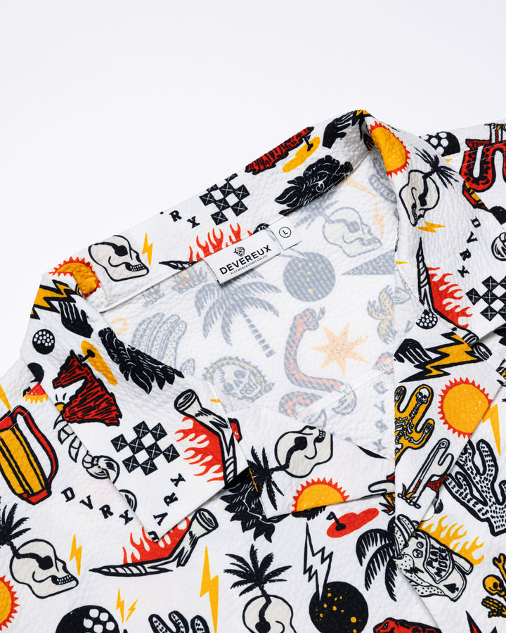 DVG OUT OF BOUNDS PT SHIRT 075762203-WHITE