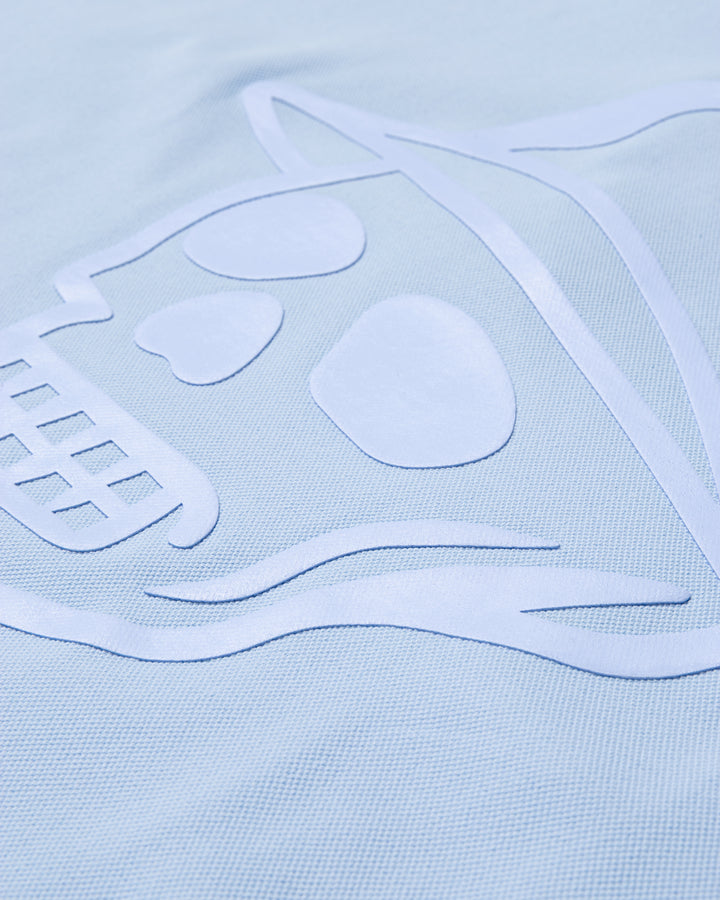DVG TECH-SKULL CADDIE POLO 075762015-POWDER BLUE