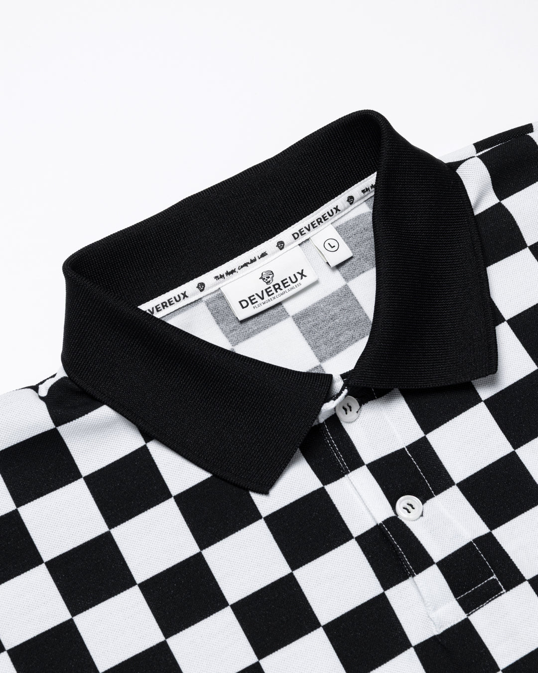 DVG CHECK MATE POLO 075762021-WHITE