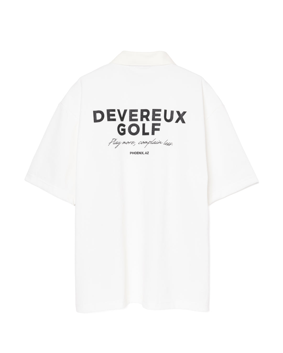 DVG CREW STANDARD POLO 075762001-WHITE