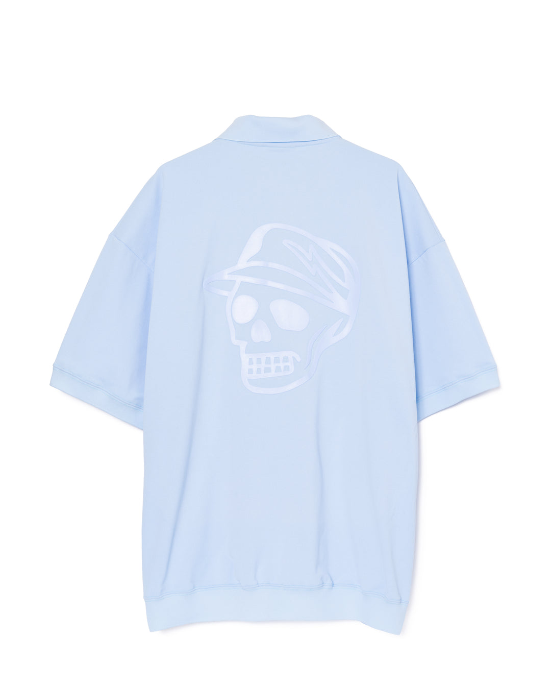DVG TECH-SKULL CADDIE POLO 075762015-POWDER BLUE
