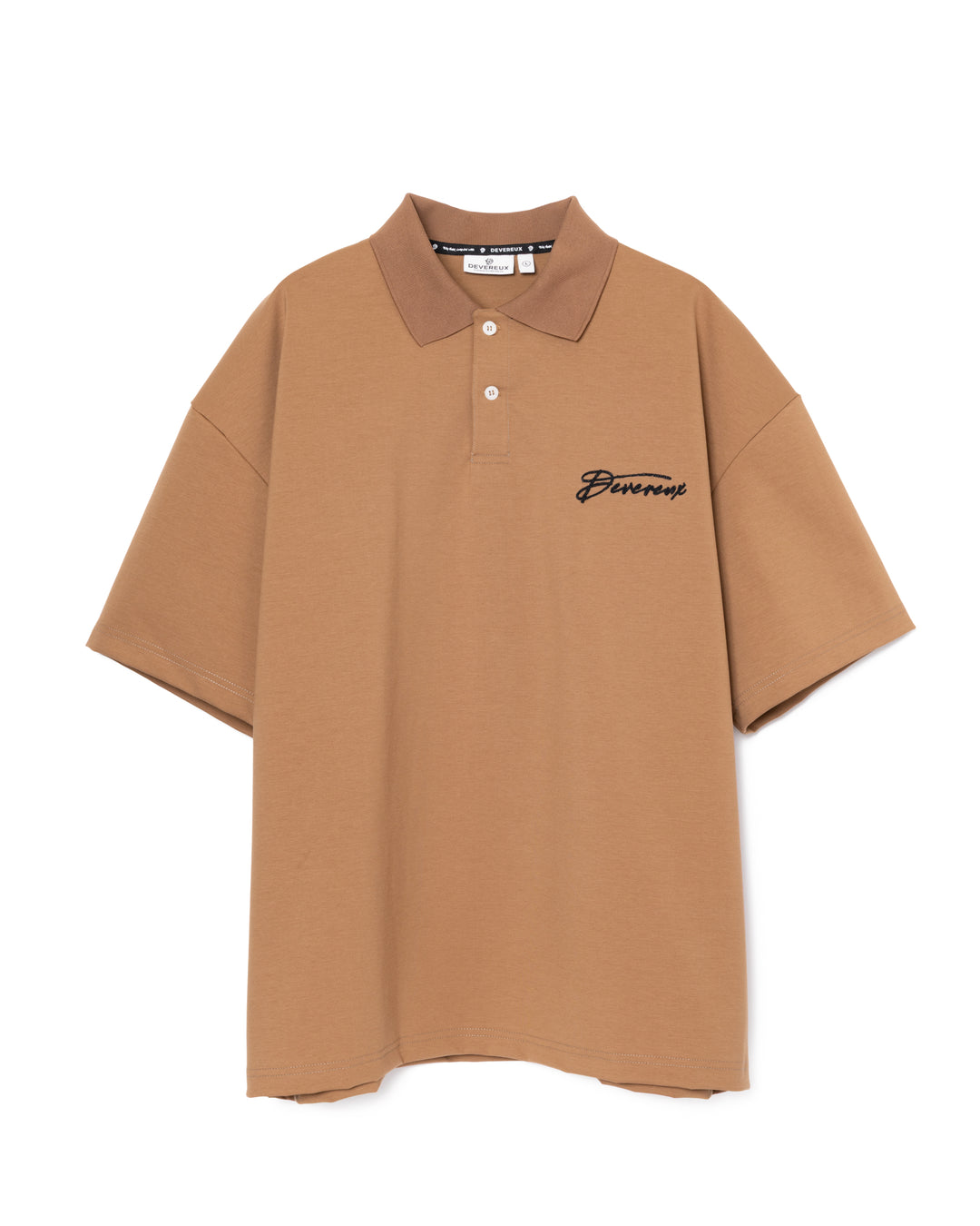 DVG OVER FIT POLO 075762012-WALNUT