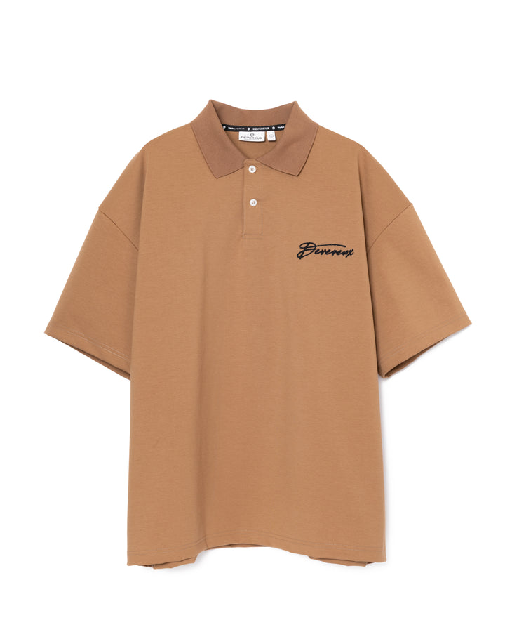 DVG OVER FIT POLO 075762012-WALNUT