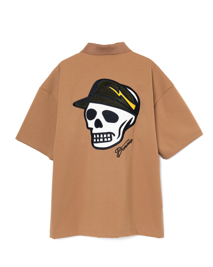 DVG OVER FIT POLO 075762012-WALNUT