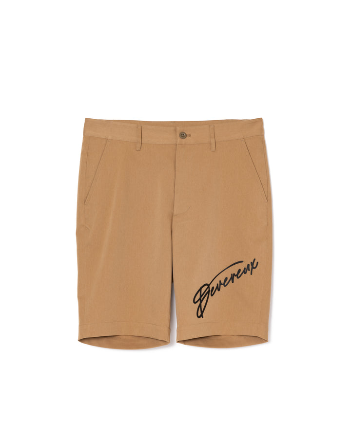 DVG LOGO HALF PANTS 075762404-WALNUT