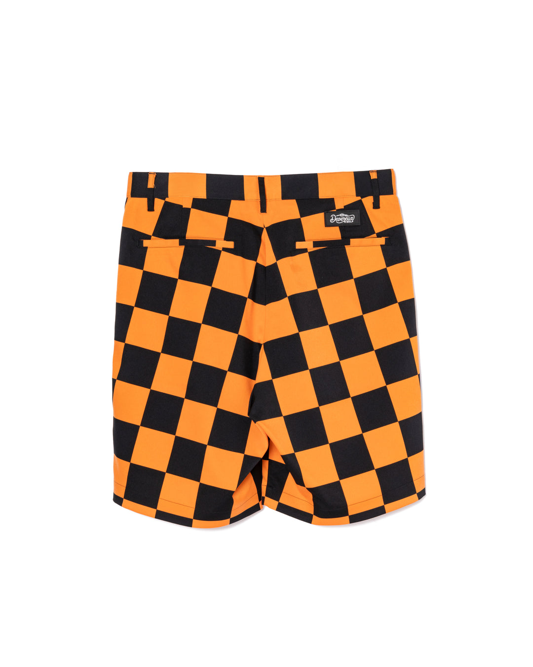 DVG CHECK MATE HALF PANTS 075762410-ORANGE