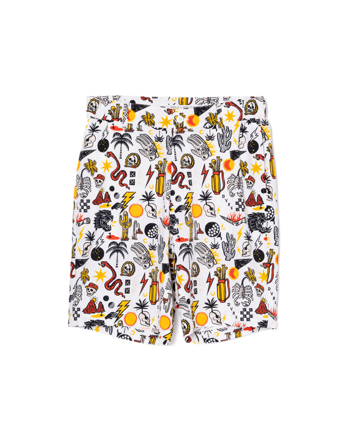 DVG OUT OF BOUNDS PT HALF PANTS 075762409-WHITE
