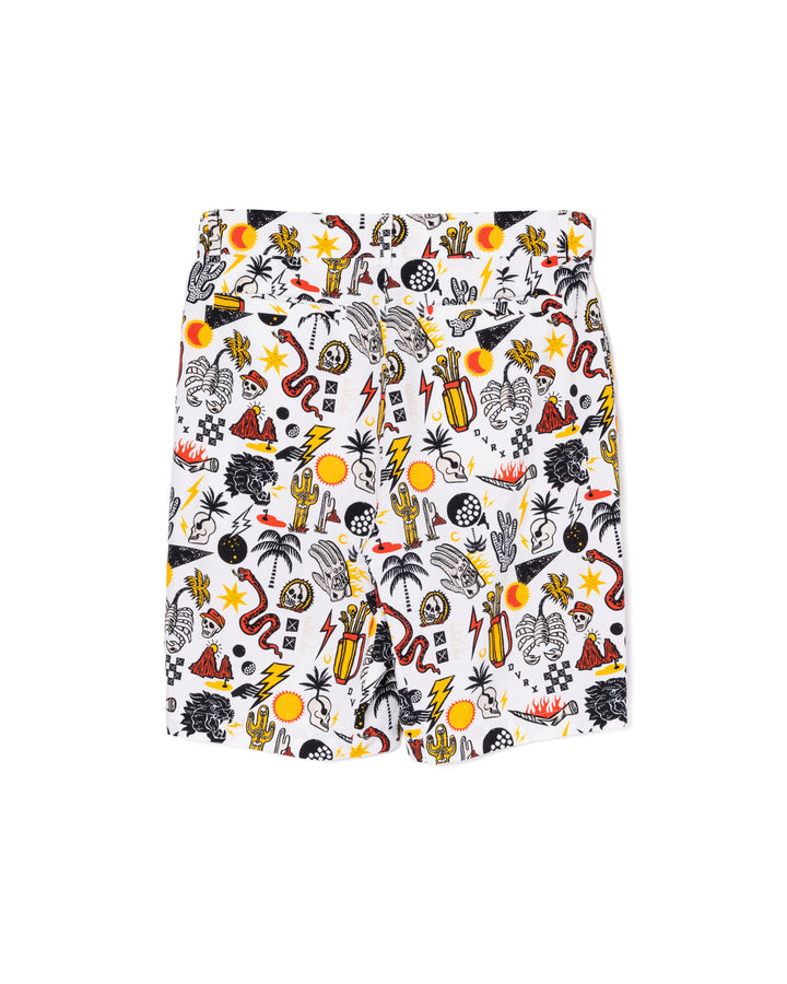 DVG OUT OF BOUNDS PT HALF PANTS 075762409-WHITE