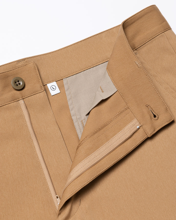 DVG LOGO HALF PANTS 075762404-WALNUT